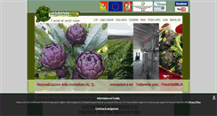 Desktop Screenshot of carciofiamo.it